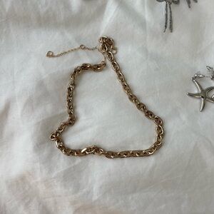 Painted gold necklace, new 

#sephora #jewlery #art